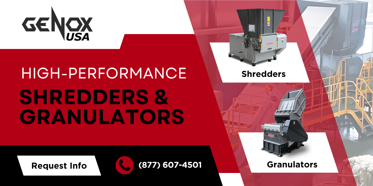 Maximize Efficiency with Genox Shredders & Granulators